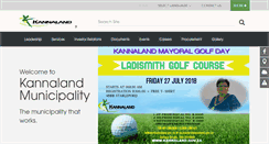 Desktop Screenshot of kannaland.gov.za